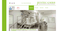 Desktop Screenshot of jentec24.de